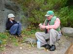 Steve and Ethan at Hudson-Insula Portage